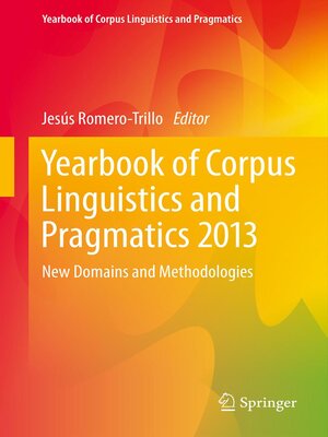 cover image of Yearbook of Corpus Linguistics and Pragmatics 2013